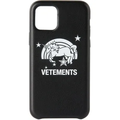 Vetements Black Unicorn Iphone 11 Pro Case