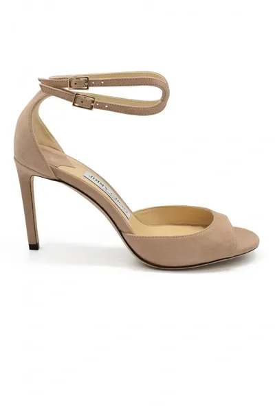 Jimmy Choo Lane 85 Sandals In Pink