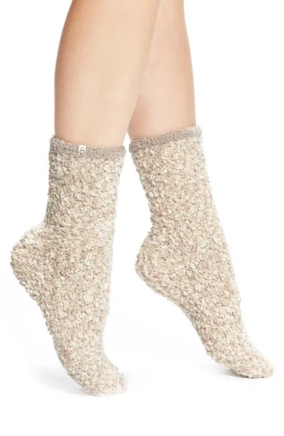 Ugg Australia Chenille Crew Socks In Cream