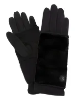 Bogner Touch Gloves In Black