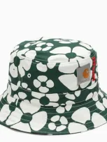 Carhartt Wip X Marni Marni X Carhartt Wip Bucket Hat Green/white