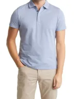 Robert Barakett Creston Short Sleeve Cotton Polo In Tapestry