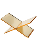 Tizo Design Lucite Book Stand Gold