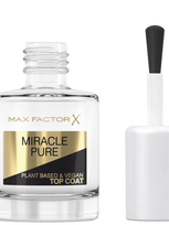 Max Factor Miracle Pure Nail Care Top Coat, 12ml