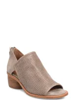 Söfft Carleigh Peep Toe Bootie In Coffee Perf