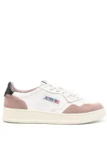 Autry Low Sneakers Medalist In Gs20 Powder/blk