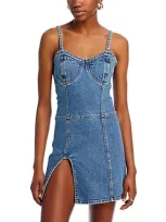 Blanknyc Fitted Denim Mini Dress In Own It