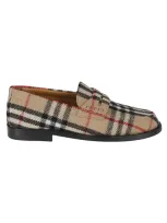 Burberry Hackney Loafers In Brown