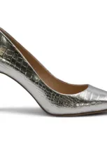 Charles By Charles David Sublime Pointed Toe Pump In Alum Foil