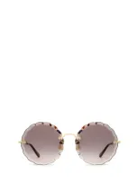 Chloé Sunglasses In Gold