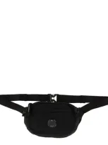 C.p. Company Logo-appliquéd Shell Belt Bag In Black