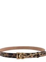 Dolce & Gabbana Belt In Brown