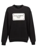 Dolce & Gabbana Graphic-print Sweatshirt In ブラック