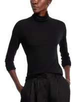 Eileen Fisher Turtleneck Top In Black