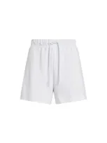 Electric Yoga Gym Shorts In White