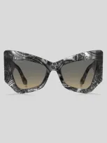 Etro Mania Oversized-frame Sunglasses In Grau