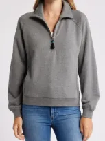 Hatley Half Zip Pullover In Grey