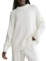 Jenni Kayne Cashmere Crewneck Sweater In Ivory