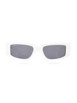 Kimeze Concept 2 White Acetate Cat-eye Sunglasses