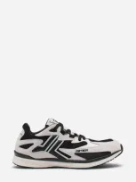 Lanvin Sneakers Meteor En Mesh Et Suede Pour Femme In Black/white