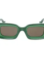 Loewe Rectangular Frame Sunglasses In Multi