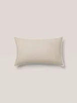 Mango Home Linen Cushion Cover With Trim 30x50cm Sand In Neutral