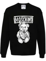 Moschino Sweatshirts In Black