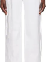 Ottolinger Ssense Exclusive White Jeans