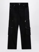 Represent R3 Workshop Jeans In Black