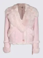 Salvatore Santoro Pink Leather Jacket