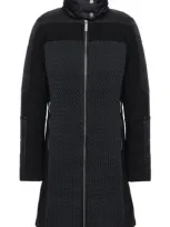 Fusalp Carolyn Matelassé-paneled Jersey Ski Jacket In Black