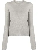 Isabel Marant Slim Fit Jersey Top In Grey